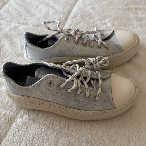 NWOT Women’s CONVERSE Chuck Taylor All Star Move Platform Utility BLUE (A07607C) - Picture 1 of 6